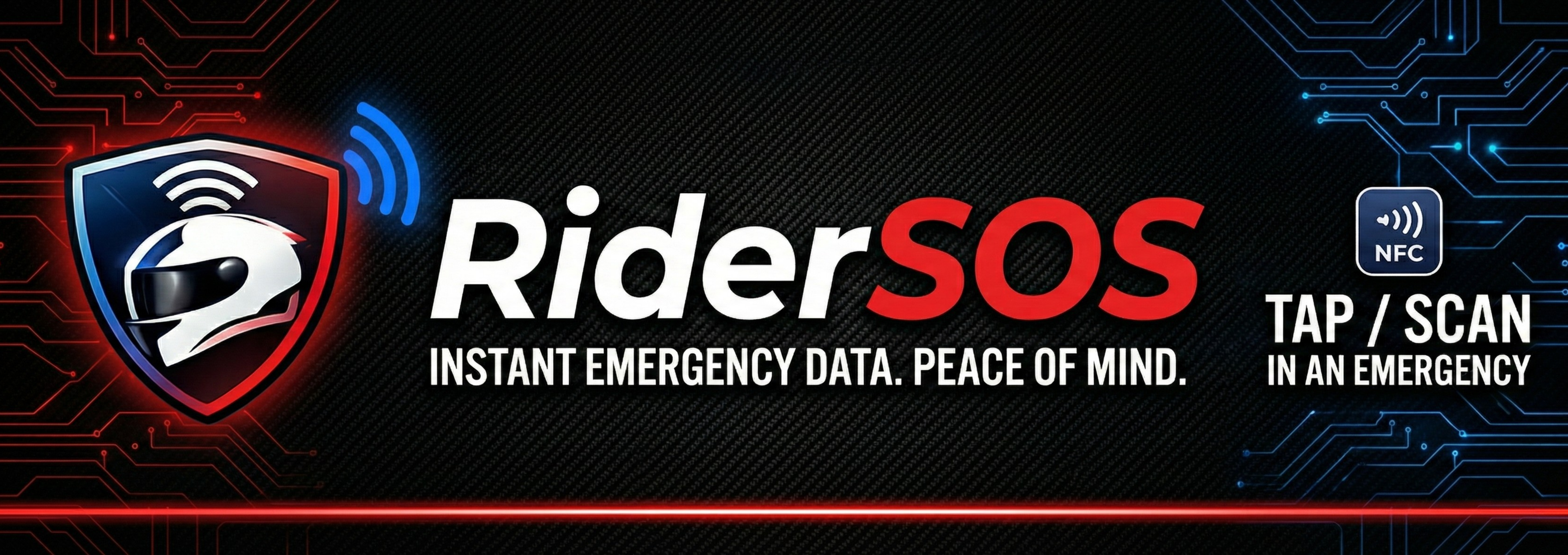 RiderSOS hero banner